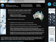 Tablet Screenshot of homeautomationaustralia.com
